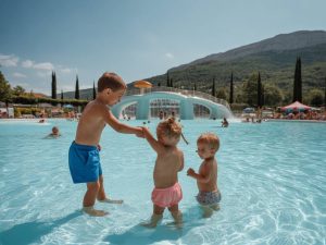 Camping à Nyons avec parc aquatique : vacances en famille assurées