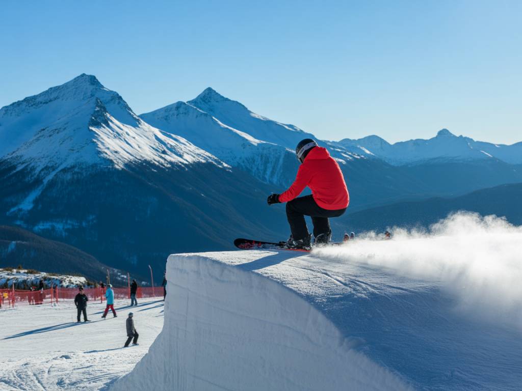 Snowpark Serre Chevalier : sensations fortes pour riders débutants et experts