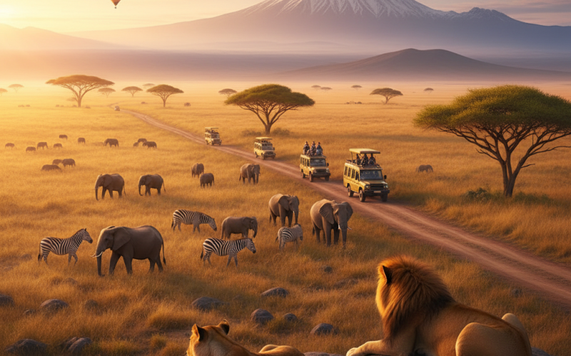 Circuit kenya tanzanie : les incontournables pour un premier safari